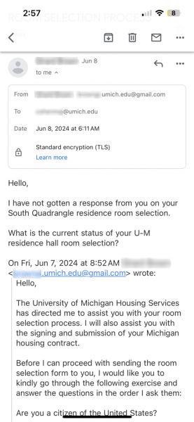 Example of phishing