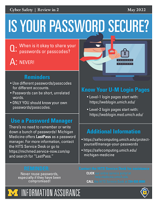Secure Password! poster