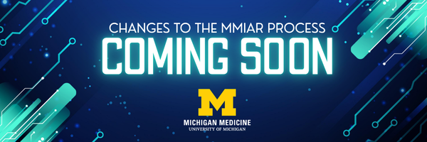 updated Michigan Medicine investment assurance request graphic process coming soon