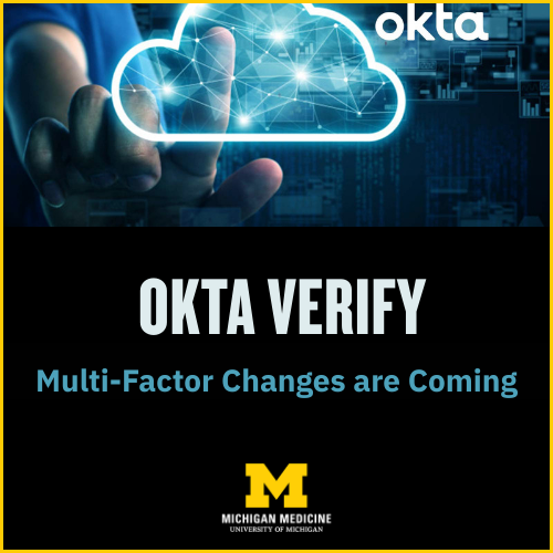 Okta Verify Tile image and link