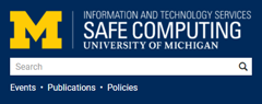 Safe Computing Website banner