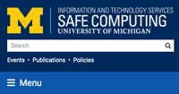 Safe Computing website banner image