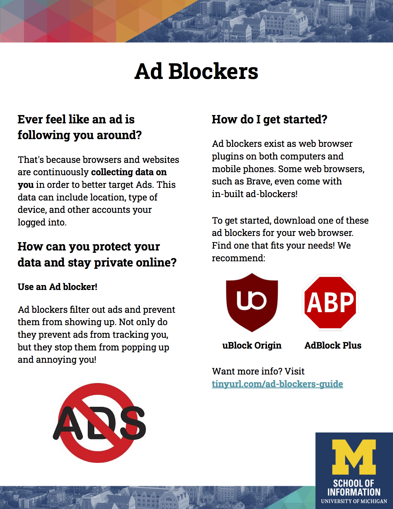 Preview of the Ad Blocker poster